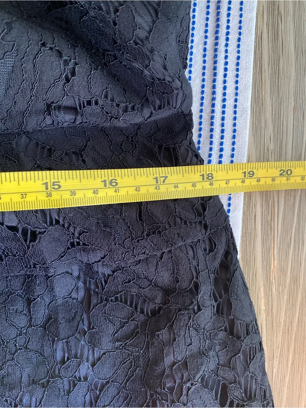 J. Crew Black Lace Long-Sleeve Shift Dress Sz 16